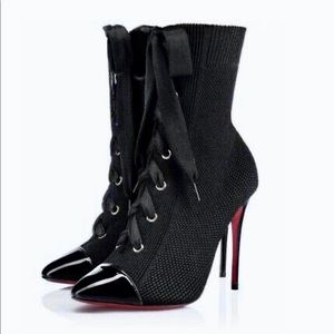 NEW, authentic Christian Louboutin Frenchie bootie